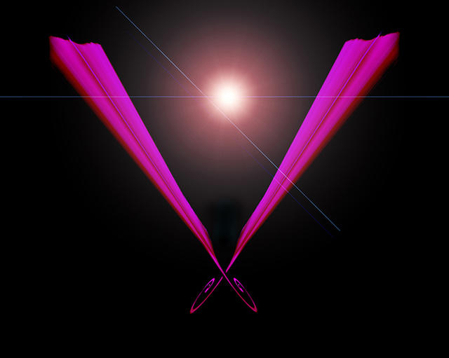 v